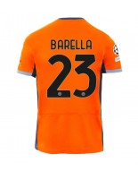 Inter Milan Nicolo Barella #23 Alternativní Dres 2023-24 Krátký Rukáv